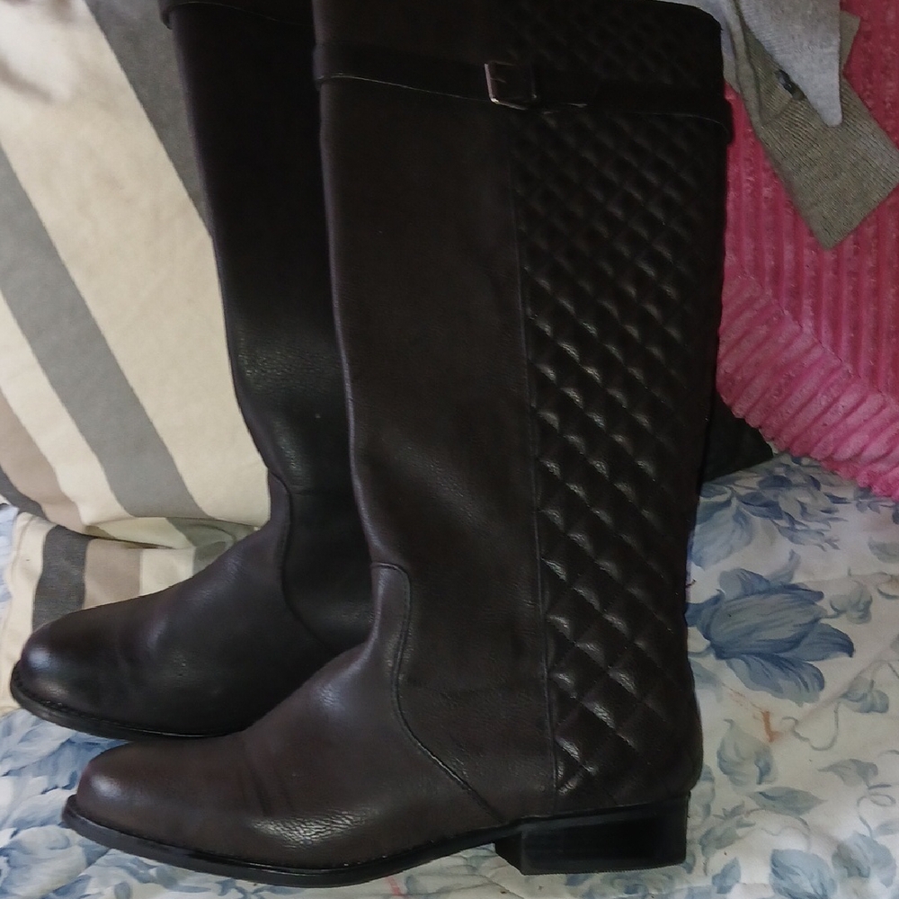 Mix No. 6 Brown Over the Knee Boots